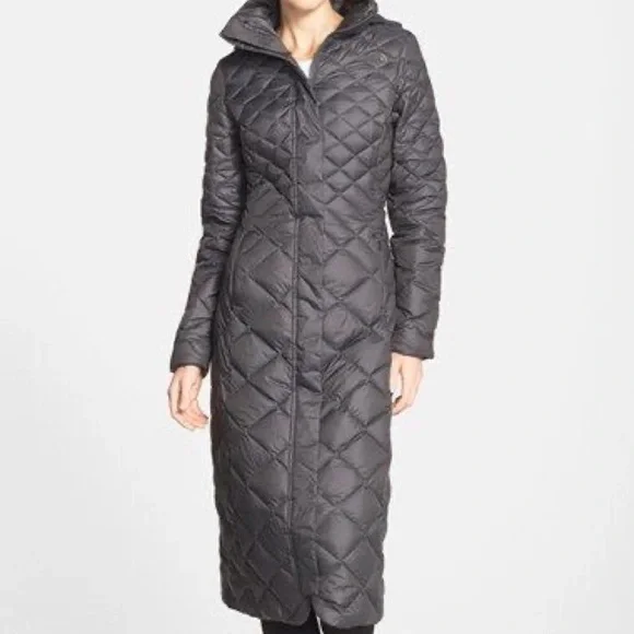 The North Face Diamond Quilted Transit Parka Black Small - Picture 1 of 15